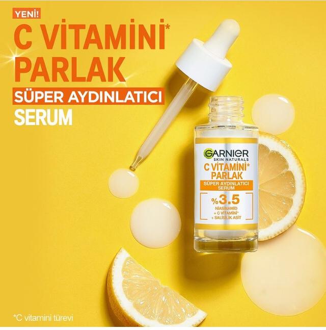 Garnier C Vitamin ویتامین سی گارنیر 3.5 درصد 30 میلی لیتر
