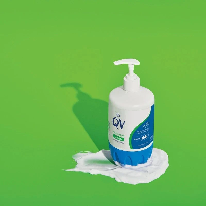 کرم مرطوب کننده پمپی کیووی Qv
