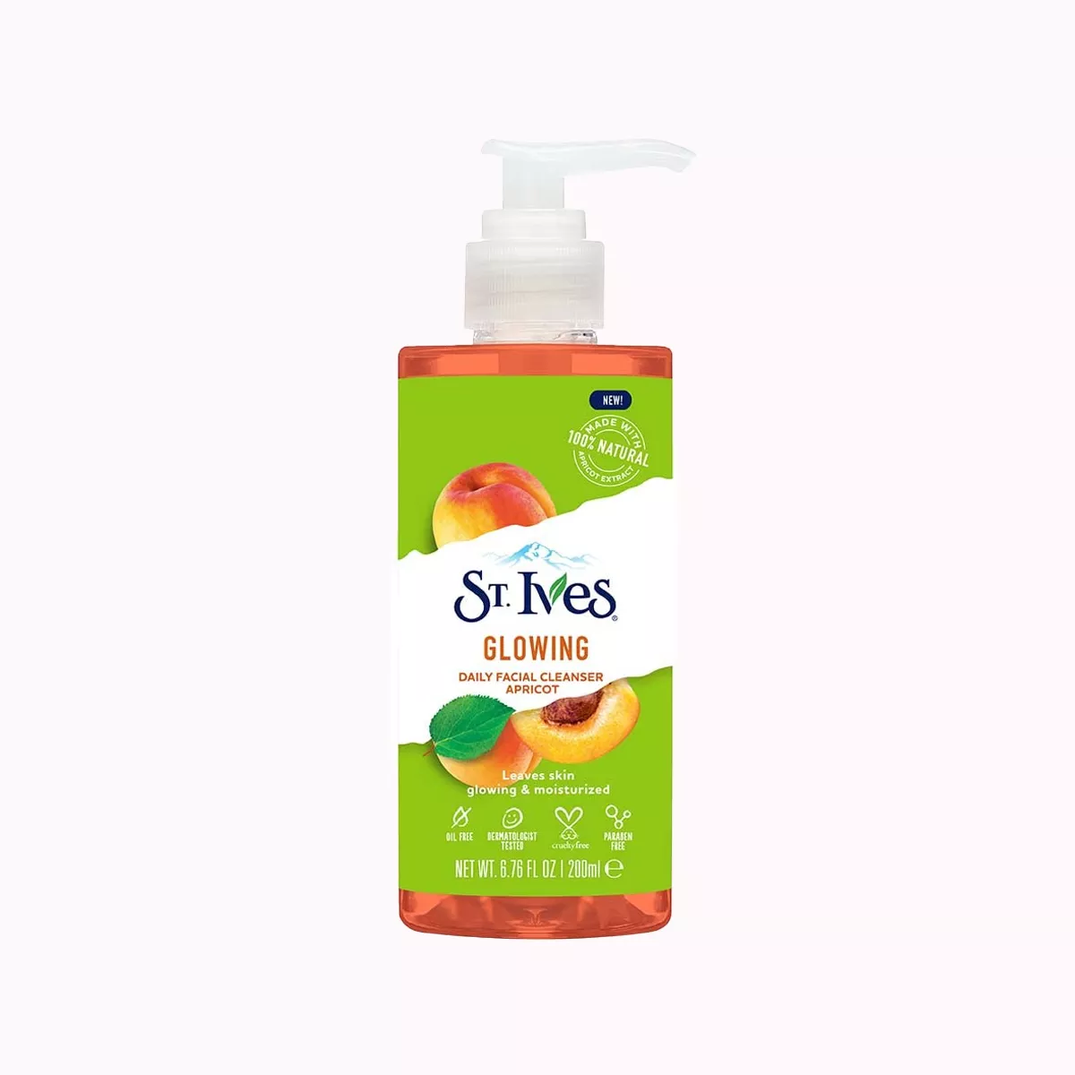 ژل شستشو عصاره زردآلو Glowing سینت ایوز