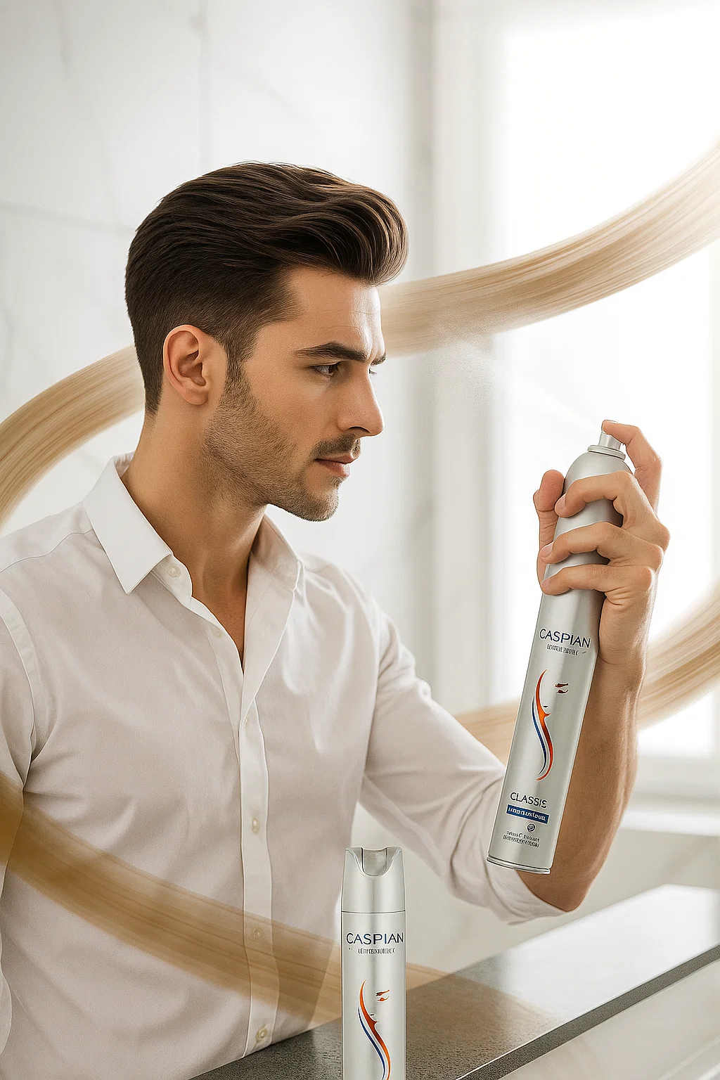اسپری حالت دهنده مو کاسپین 