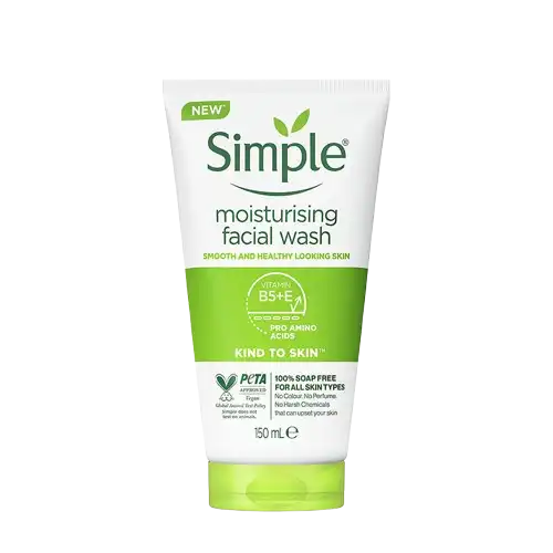 ژل شستشوی صورت سیمپل مدل Moisturising
